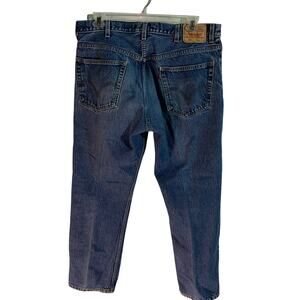 Levi’s 505 men jeans straight 40 x 32 medium wash blue